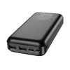 Borofone Cube BJ16A Powerbank 20000mAh 2xUSB fekete-6974443381009 1 kép