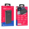Borofone Cube BJ16A Powerbank 20000mAh 2xUSB fekete-6974443381009 3 kép
