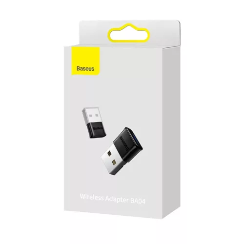 Baseus BA04 Bluetooth Adapter Fekete (USB-A)-6932172604271 3 kép