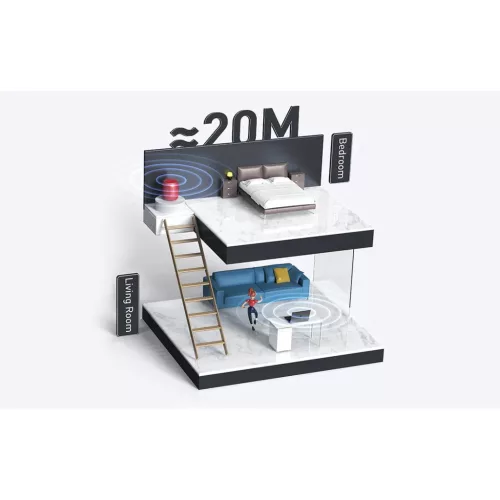 Baseus BA04 Bluetooth Adapter Fekete (USB-A)-6932172604271 5 kép