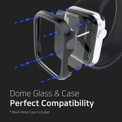 Apple Watch 7 (41mm) Whitestone Dome Glass 2x9H kijelzővédő üvegf�-8809365406227 3 kép