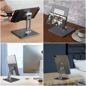 Tech-Protect Z11 univerzáli tablet állvány/tartó szürke-9589046919701 2 kép