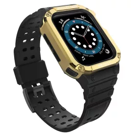 Apple Watch 8/7/6/5/4/3/2 / SE (41/40 / 38mm) Armored Óraszíj és To-9145576231555 8 kép