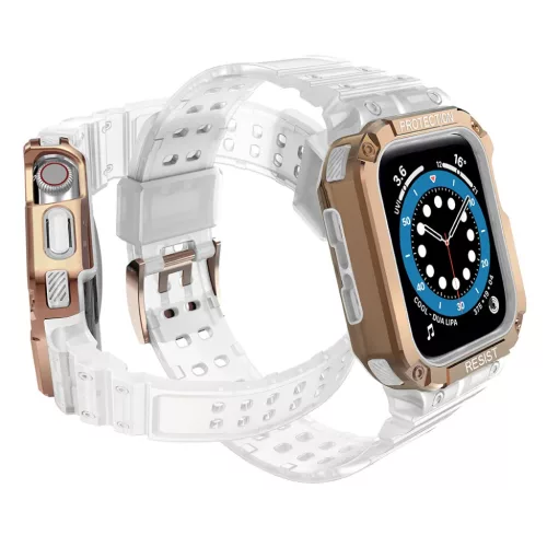 Apple Watch 8/7/6/5/4/3/2 / SE (41/40 / 38mm) Armored Óraszíj és To-9145576231562 5 kép