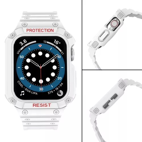 Apple Watch 8/7/6/5/4/3/2 / SE (41/40 / 38mm) Armored Óraszíj és To-9145576231579 3 kép