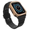Apple Watch 4/5/6/7/8/SE (42/44/45mm) Armored Óraszíj és Tok Fekete-9145576231678 1 kép