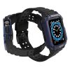 Apple Watch 4/5/6/7/8/SE (42/44/45mm) Armored Óraszíj és Tok Fekete-9145576231685 6 kép