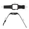 Apple Watch 4/5/6/7/8/SE (42/44/45mm) Armored Óraszíj és Tok Fekete-9145576231685 9 kép