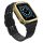 Apple Watch 4/5/6/7/8/SE (42/44/45mm) Armored Óraszíj és Tok Fekete-9145576231692 9 kép