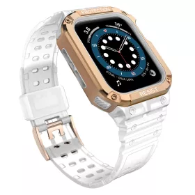 Apple Watch 4/5/6/7/8/SE (42/44/45mm) Armored Óraszíj és Tok Átlá-9145576231708 2 kép