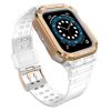 Apple Watch 4/5/6/7/8/SE (42/44/45mm) Armored Óraszíj és Tok Fehér-9145576231722 1 kép
