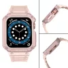 Apple Watch 4/5/6/7/8/SE (42/44/45mm) Armored Óraszíj és Tok Pink-9145576231760 7 kép