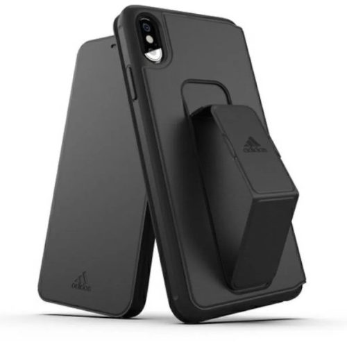 iPhone Xs Max Adidas SP Folio Grip flip tok fekete-8718846064194 1 kép