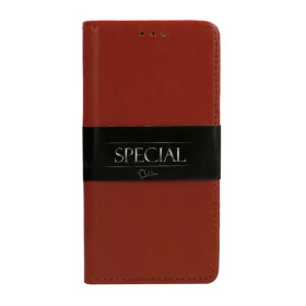 Samsung Galaxy S22 Plus Book Special bőr fliptok barna-5900217900887 1 kép