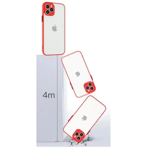 iPhone XR Milky Szilikon flexibilis tok rózsaszín-9145576221228 1 kép