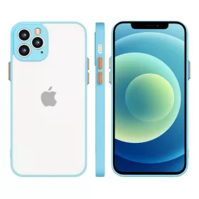 Samsung Galaxy S20 Milky Szilikon flexibilis tok kék