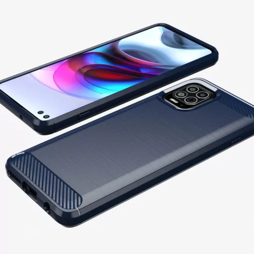 Motorola Moto G100 / Edge S Carbon szénszál mintájú TPU tok fekete-9111201937468 4 kép