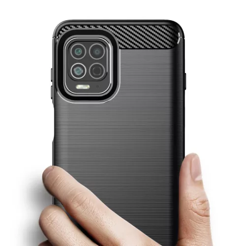 Motorola Moto G100 / Edge S Carbon szénszál mintájú TPU tok fekete-9111201937468 6 kép