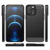 iPhone 13 Pro Max Carbon szénszál mintájú TPU tok fekete-9145576212509 2 kép