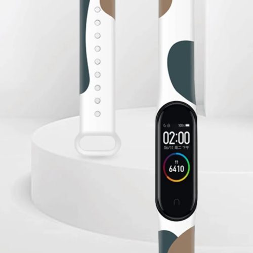 Xiaomi Mi Band 6 / Mi Band 5 Moro óraszíj terepmintás design 14-9145576237205 1 kép