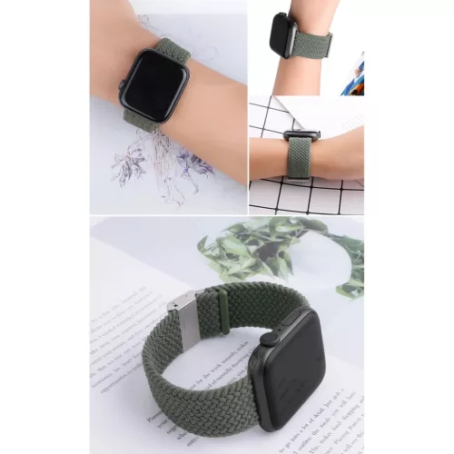 Apple Watch 4/5/6/7/8/SE/Ultra (42/44/45/49mm) Fabric szövet óraszí-9145576237823 3 kép