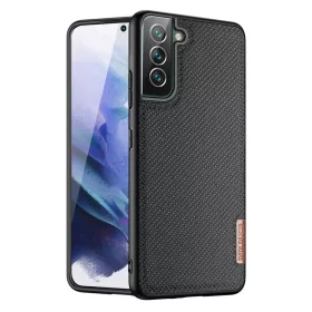 Samsung Galaxy S22 Plus Dux Ducis Fino nylon bevonatú tok fekete-6934913043516 10 kép