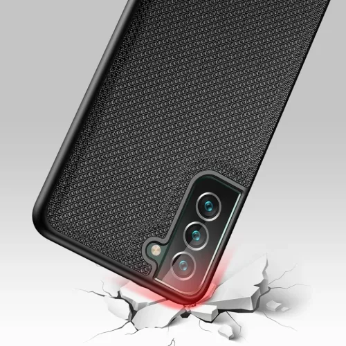 Samsung Galaxy S22 Plus Dux Ducis Fino nylon bevonatú tok fekete-6934913043516 1 kép