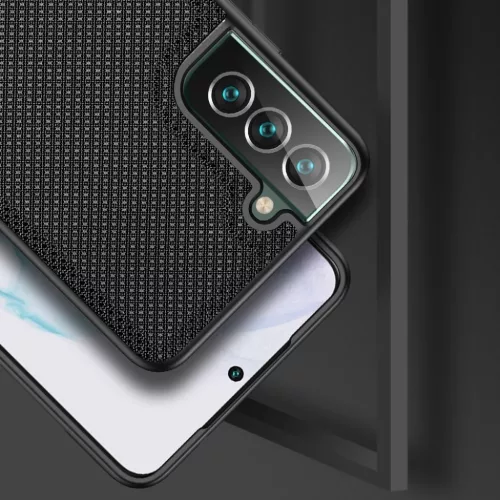 Samsung Galaxy S22 Plus Dux Ducis Fino nylon bevonatú tok fekete-6934913043516 4 kép