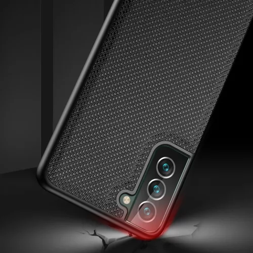Samsung Galaxy S22 Plus Dux Ducis Fino nylon bevonatú tok fekete-6934913043516 7 kép
