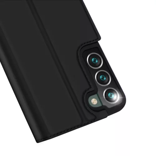 Samsung Galaxy S22 Plus Dux Ducis Skinpro fliptok fekete-6934913044049 2 kép