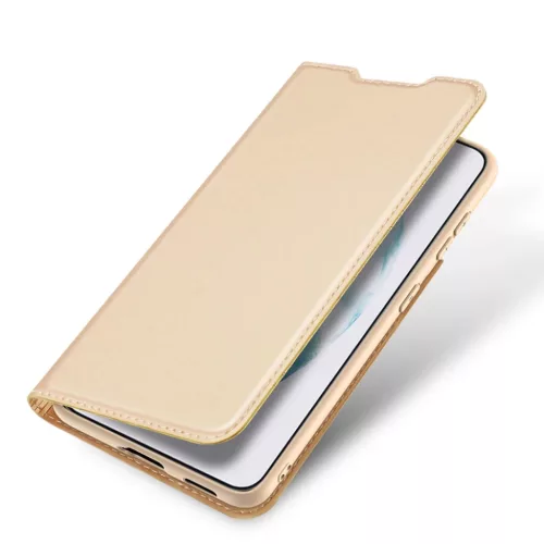 Samsung Galaxy S22 Plus Dux Ducis Skinpro fliptok arany-6934913044070 1 kép