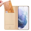 Samsung Galaxy S22 Plus Dux Ducis Skinpro fliptok arany-6934913044070 3 kép