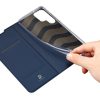 Samsung Galaxy S22 Ultra Dux Ducis Skinpro fliptok kék-6934913044094 6 kép