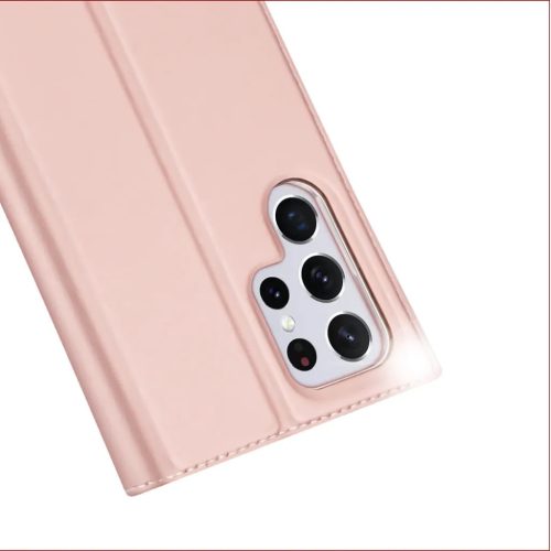 Samsung Galaxy S22 Ultra Dux Ducis Skinpro fliptok rózsaszín-6934913044100 6 kép