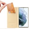 Samsung Galaxy S22 Ultra Dux Ducis Skinpro fliptok arany-6934913044117 5 kép