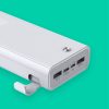 KAKU Power Bank 20000mAh 2xUSB + USB-C 2.1A fehér-6921042114613 4 kép