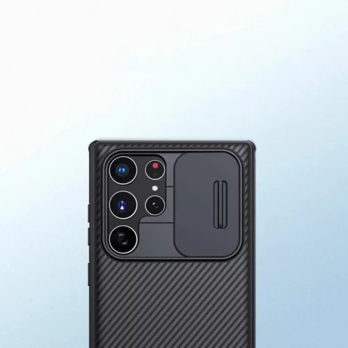 Samsung Galaxy S22 Ultra Nillkin CamShield Pro tok fekete-6902048235328 3 kép