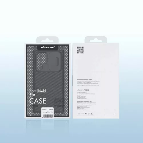 Samsung Galaxy S22 Ultra Nillkin CamShield Pro tok fekete-6902048235328 9 kép