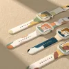 Apple Watch 8/7/6 / SE / 5/4/3/2 (41mm / 40mm / 38mm) Moro Szilikon ó-9145576238158 7 kép
