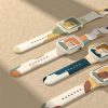 Apple Watch 8/7/6 / SE / 5/4/3/2 (41mm / 40mm / 38mm) Moro Szilikon ó-9145576238172 6 kép