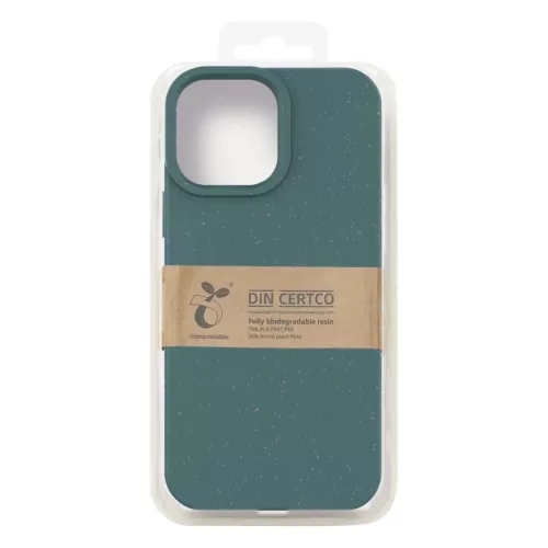 iPhone 12 Pro Max Szilikon eco shell zöld-9145576233634 8 kép