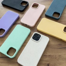 iPhone 12 Pro Max Szilikon eco shell lila-9145576233641 2 kép