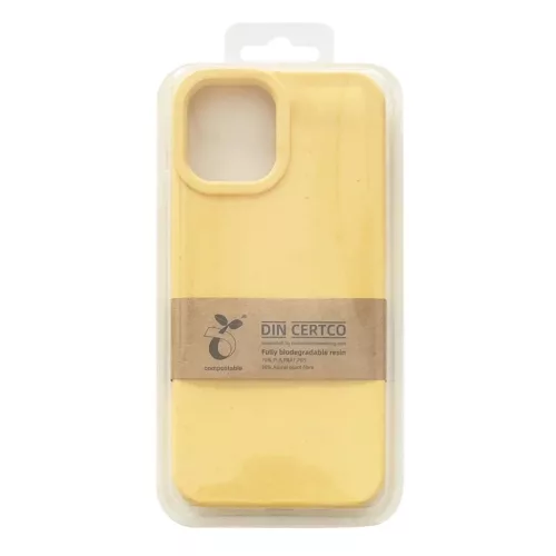 iPhone 12 Pro Max Szilikon eco shell citromsárga-9145576233672 9 kép