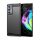 Moto Edge 20 Carbon szénszál mintájú TPU tok fekete-9145576232002 5 kép