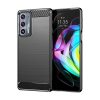 Moto Edge 20 Carbon szénszál mintájú TPU tok fekete-9145576232002 1 kép