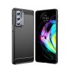 Moto Edge 20 Carbon szénszál mintájú TPU tok fekete-9145576232002 4 kép