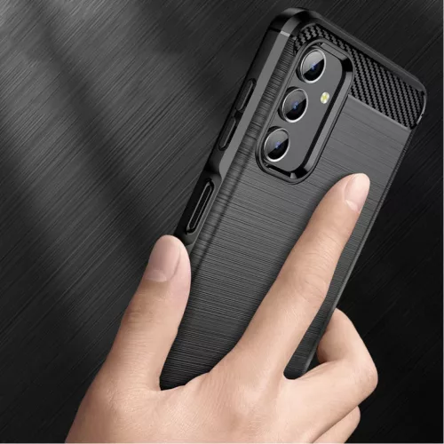 Samsung Galaxy A13 5G Carbon szénszál mintájú TPU tok fekete-9145576232088 4 kép