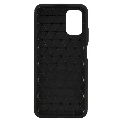 Samsung Galaxy A03s Vennus Carbon Elite tok fekete-5900217891468 2 kép