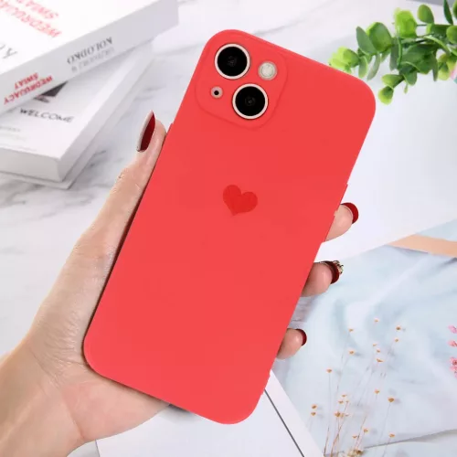 iPhone 11 Pro Vennus szilikon tok szív mintával piros-5900217907251 5 kép