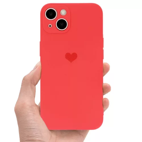 iPhone 11 Pro Vennus szilikon tok szív mintával piros-5900217907251 7 kép